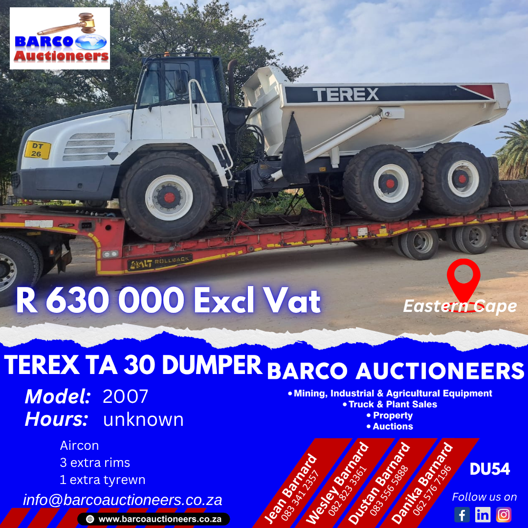 DU54_Terex TA 30 Dumper 2007 model