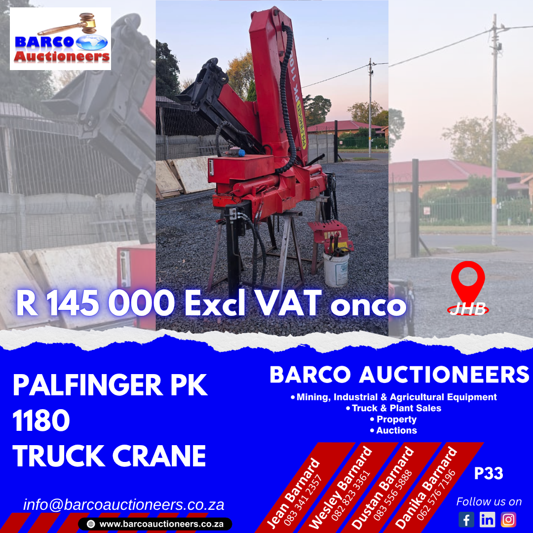 P33_Palfinger PK 1180 Truck crane