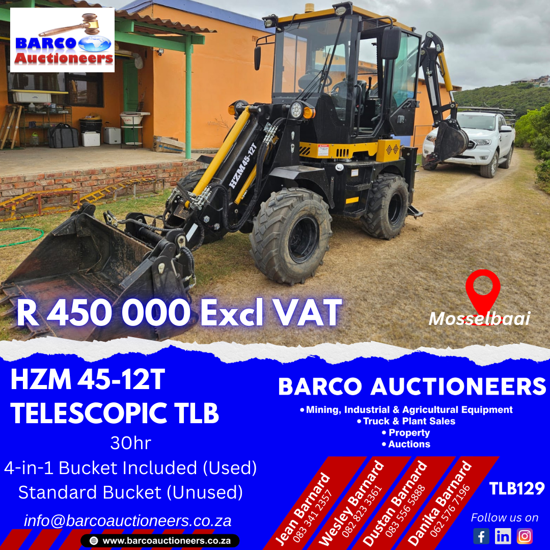 TLB129_HZM 45-12T Telescopic TLB 30hr