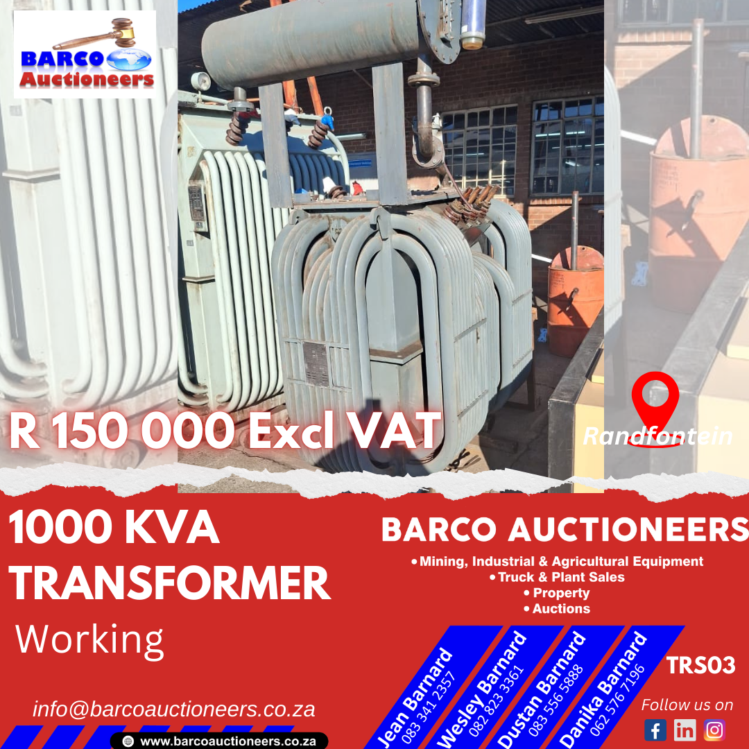 TRS03_1000 kva Transformer Working