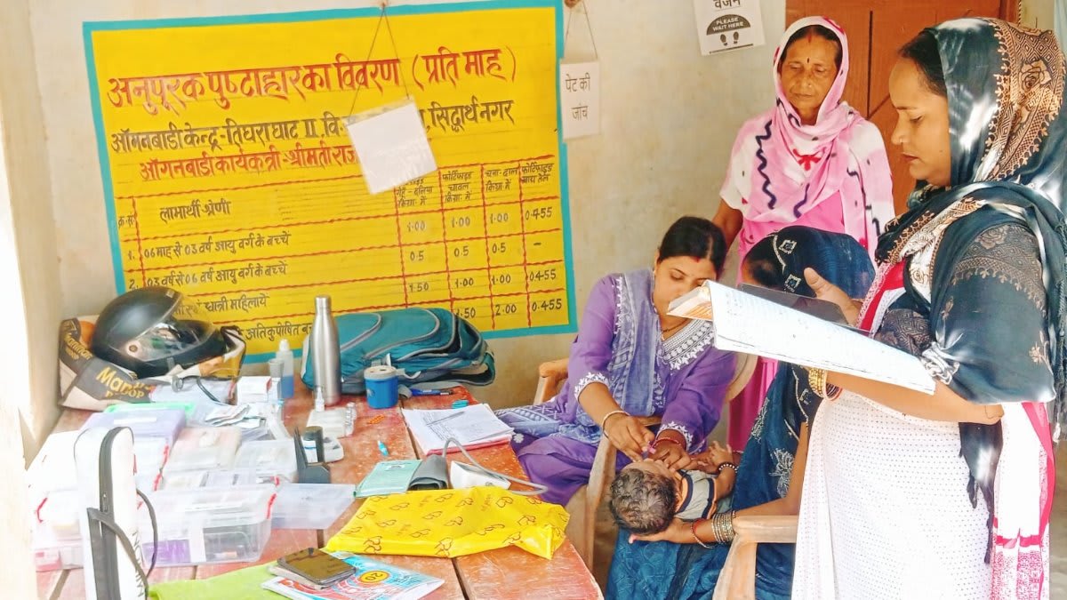 365 बच्चों व 72 गर्भवती महिलाओं का हुआ टीकाकरण