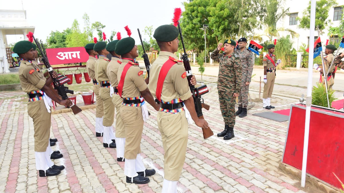 बोले- एनसीसी युवाओं में नेतृत्व और राष्ट्रसेवा की भावना विकसित करने का सशक्त माध्यम, गार्ड ऑफ ऑनर के साथ हुआ स्वागत