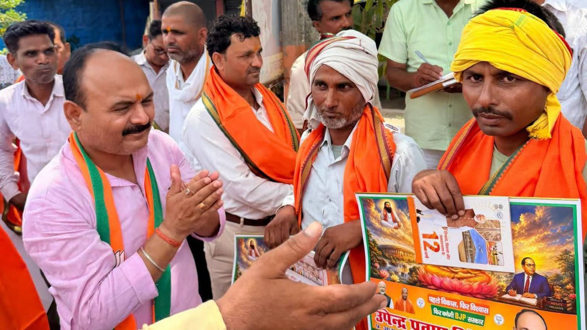  डुमरियागंज में उपेंद्र प्रताप सिंह ने तेज किया जनसंपर्क अभियान