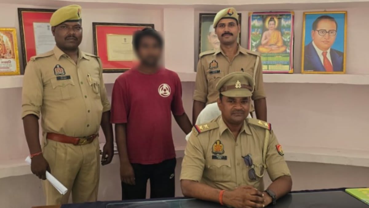 बभनी बाजार के पास पुलिस ने दबोचा, केस दर्ज होने के बाद से चल रहा था फरार
