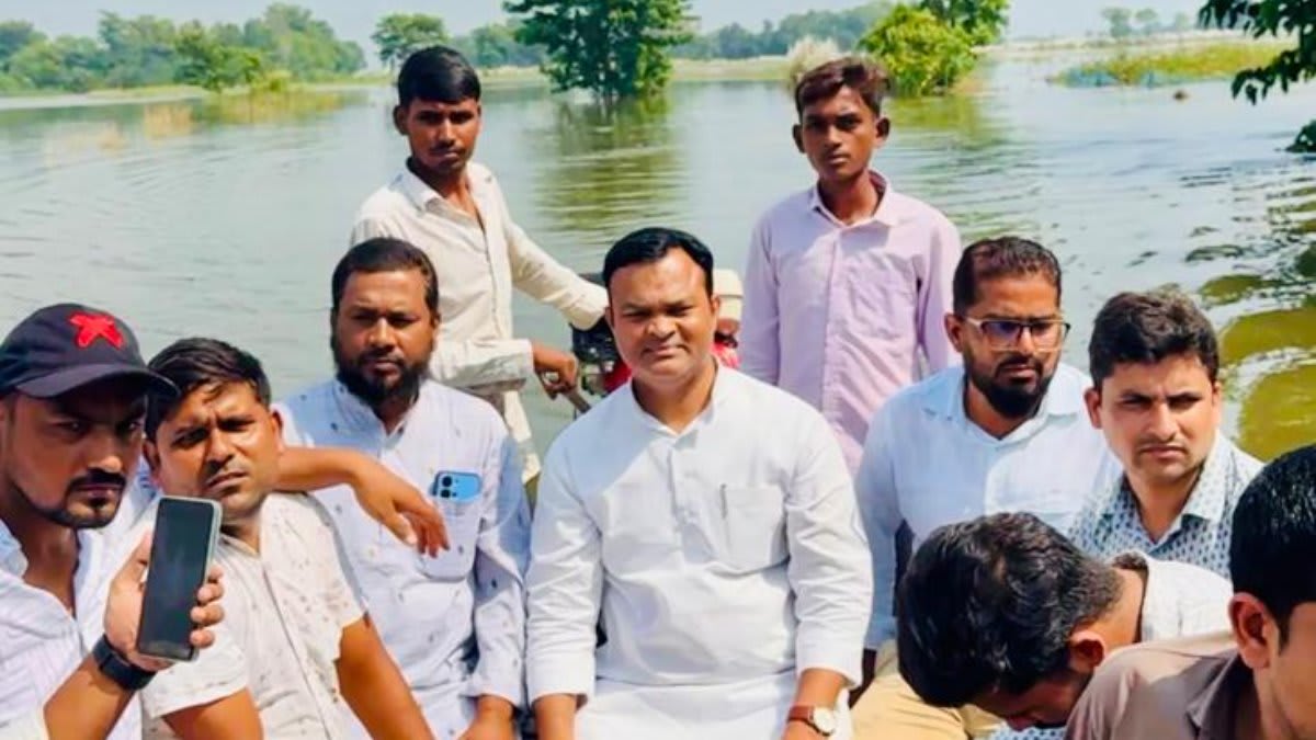 ग्रामीणों से जाना हाल, बिजली-खाद्य सामग्री और फसल मुआवजे की उठाई मांग
