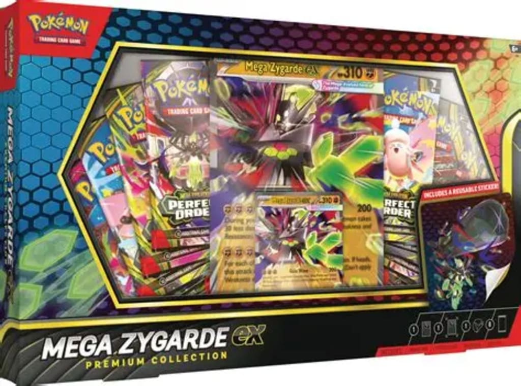 Pokémon TCG Mega Zygarde EX Premium Collection Box