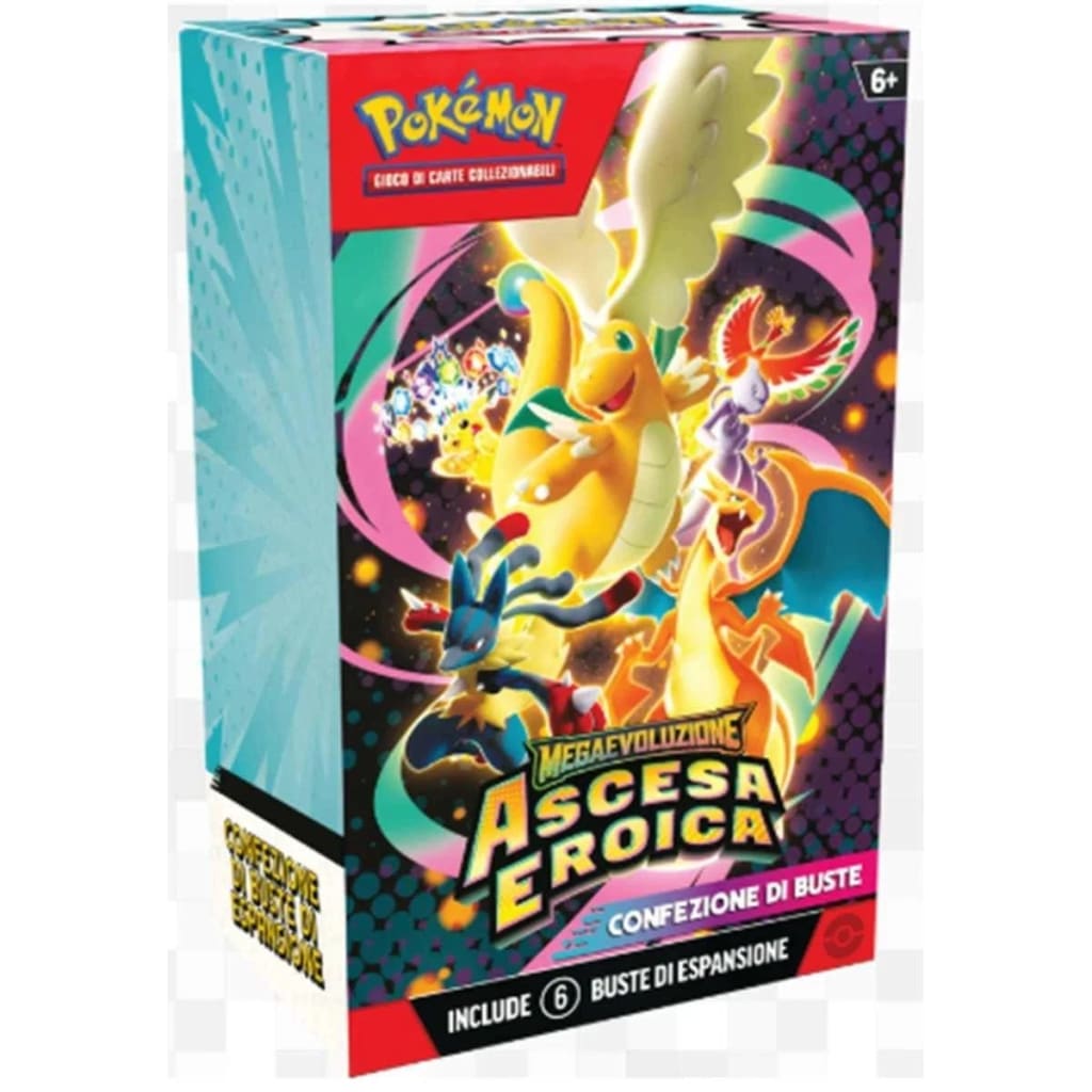 Pokémon Megaevoluzione Ascesa Eroica Confezione di Buste