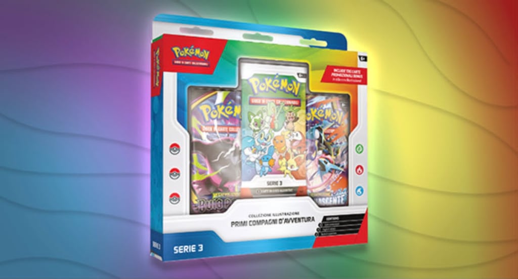 Pokémon TCG Collezione Illustrazione Serie 3 - Primi Compagni d'Avventura