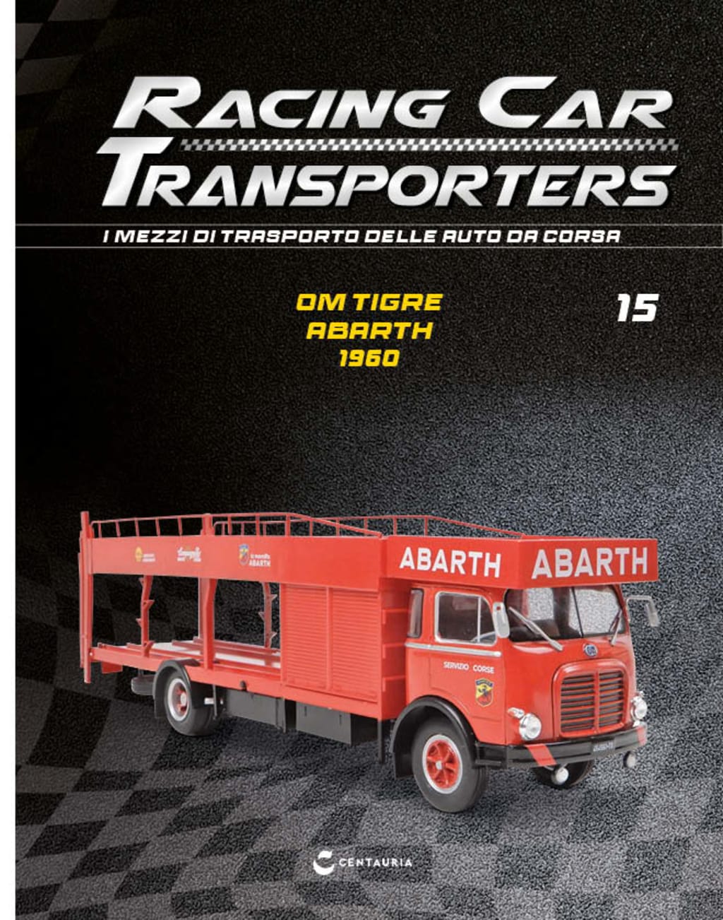 Racing Car Transporters N.15 Modellino OM Tigre Abarth 1960 Trasportatore Auto da Corsa -  OM ABARTH scala 1-43