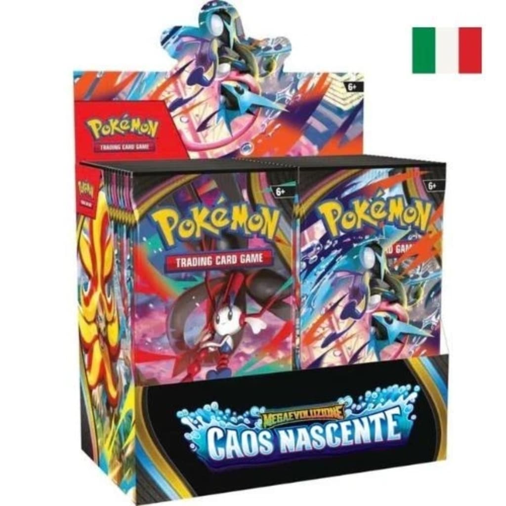 Pokémon TCG Megaevoluzione Caos Nascente Box Display Sigillato ITALIANO