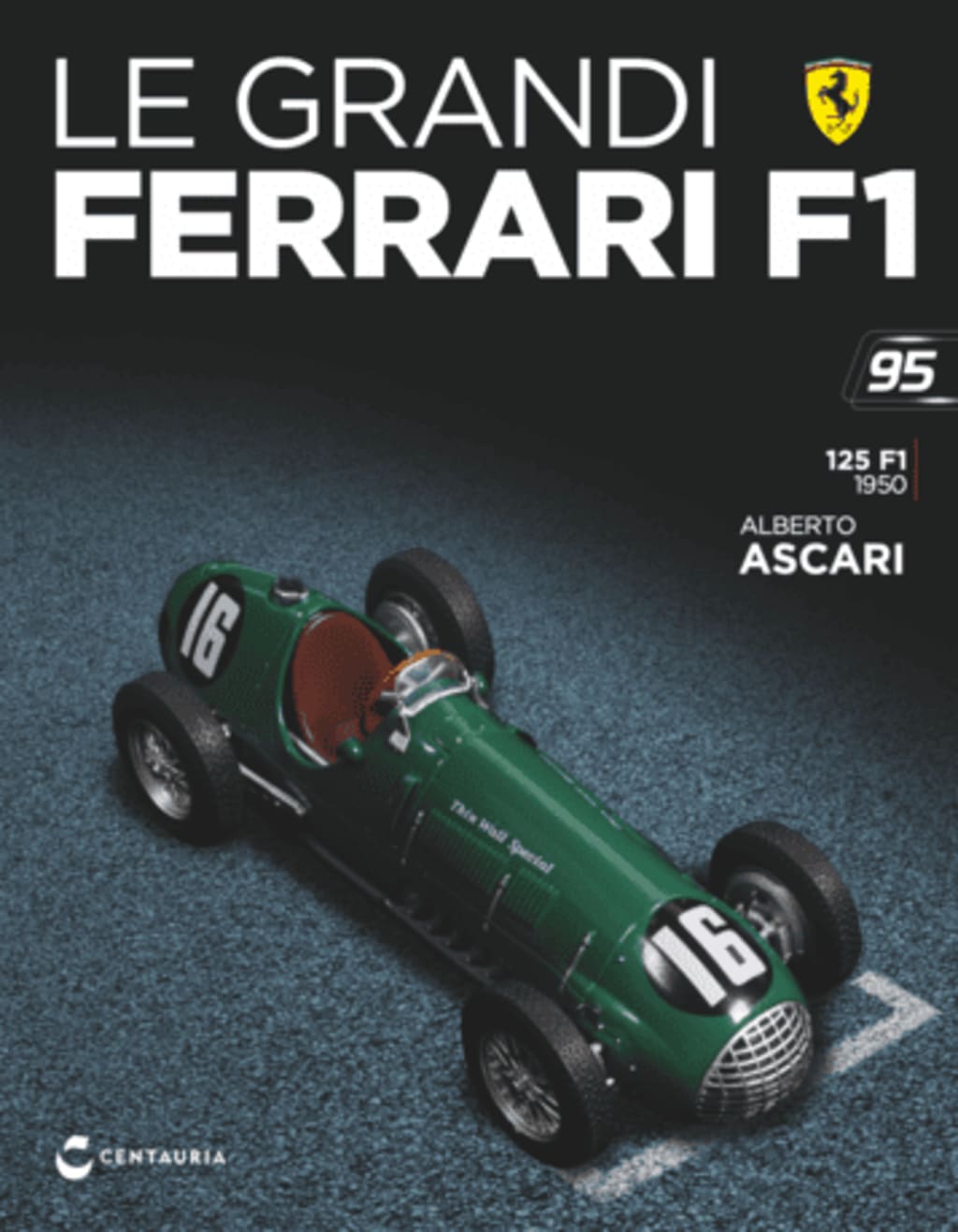 Ferrari 125 F1 1950 Alberto Ascari - Le Grandi Ferrari F1 (N.95) ferrari scala 1-24