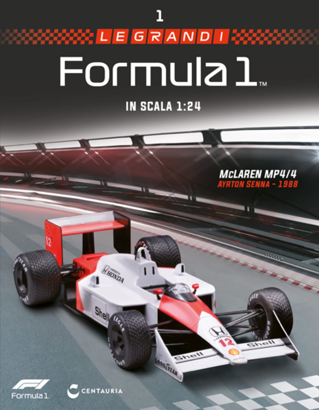 McLAREN MP4-4 - Ayrton Senna - 1988 — Uscita 1