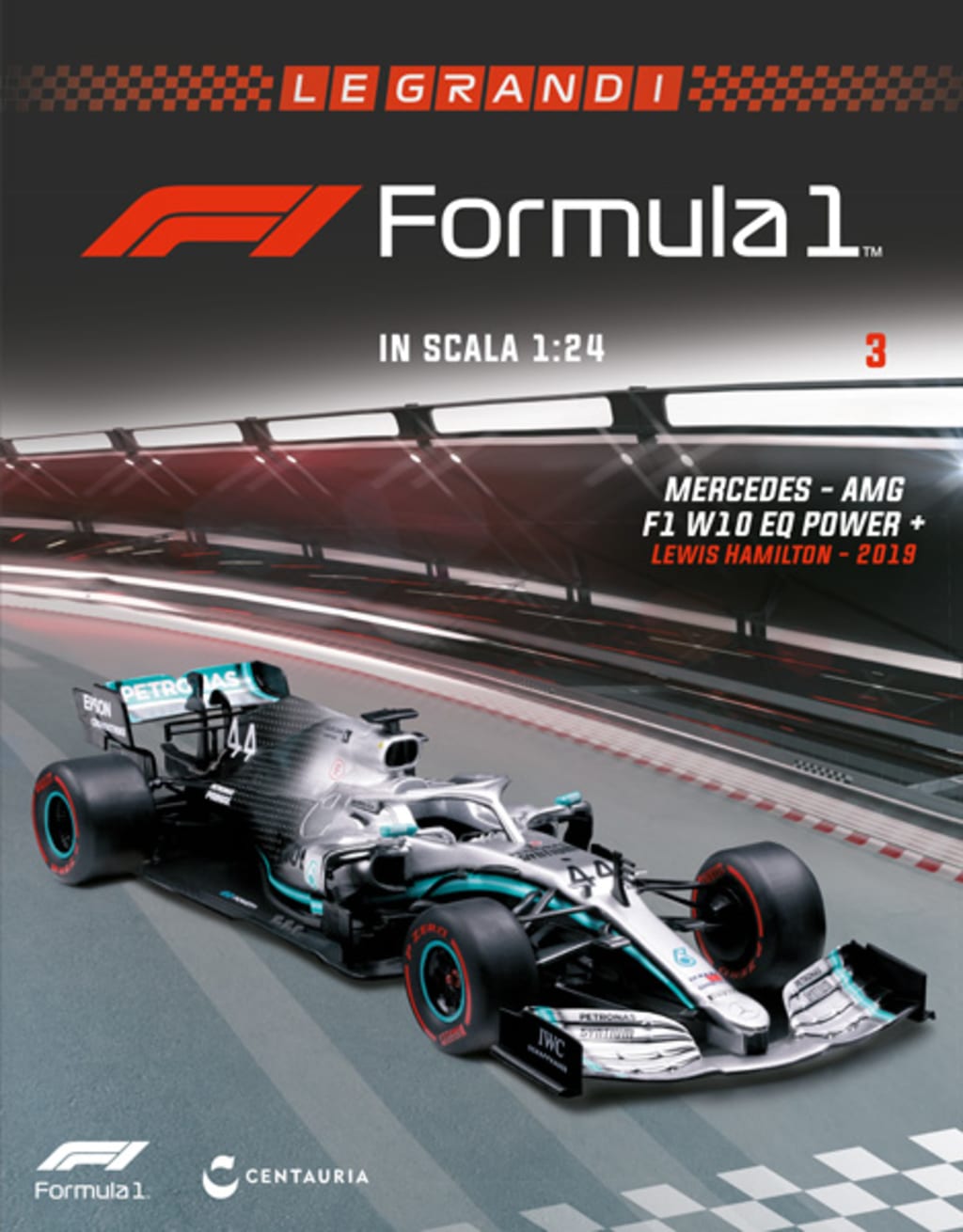 MERCEDES-AMG F1 W10 EQ POWER +  - Lewis Hamilton - 2019 — Uscita 3