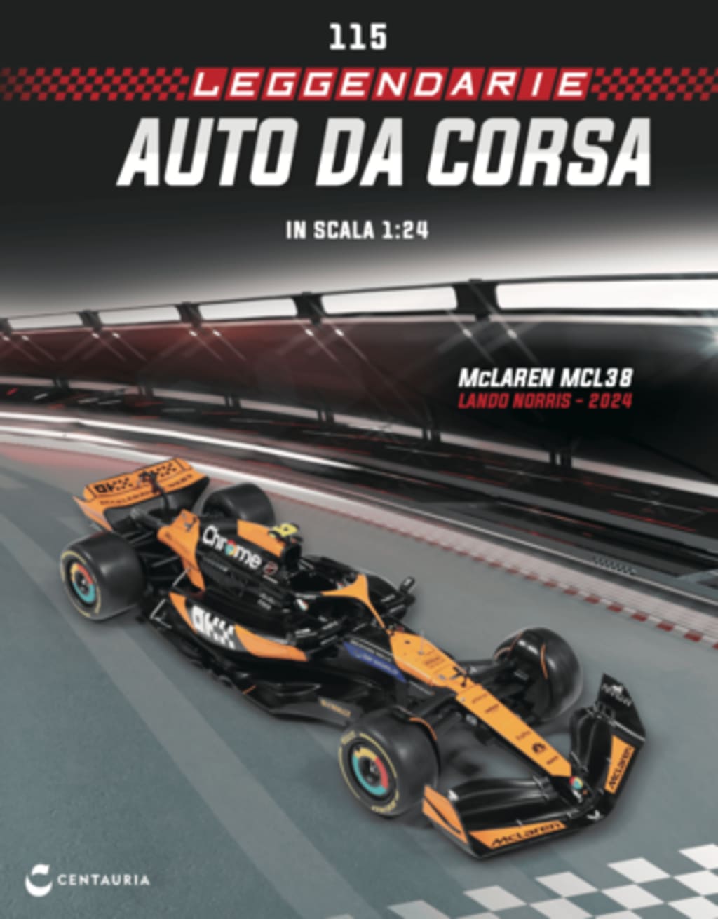 McLAREN MCL38 - Lando Norris - 2024 — Uscita 115