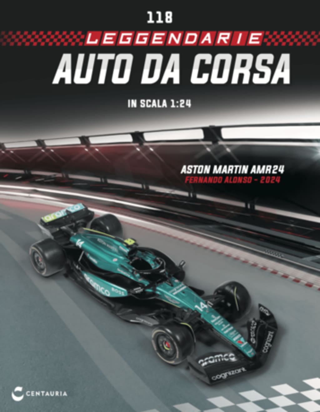 ASTON MARTIN AMR24 - Fernando Alonso - 2024 — Uscita 118
