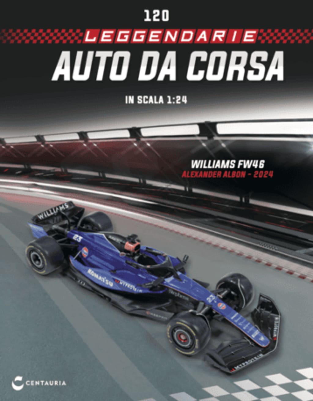 WILLIAMS FW46 - Alexander Albon - 2024 — Uscita 120