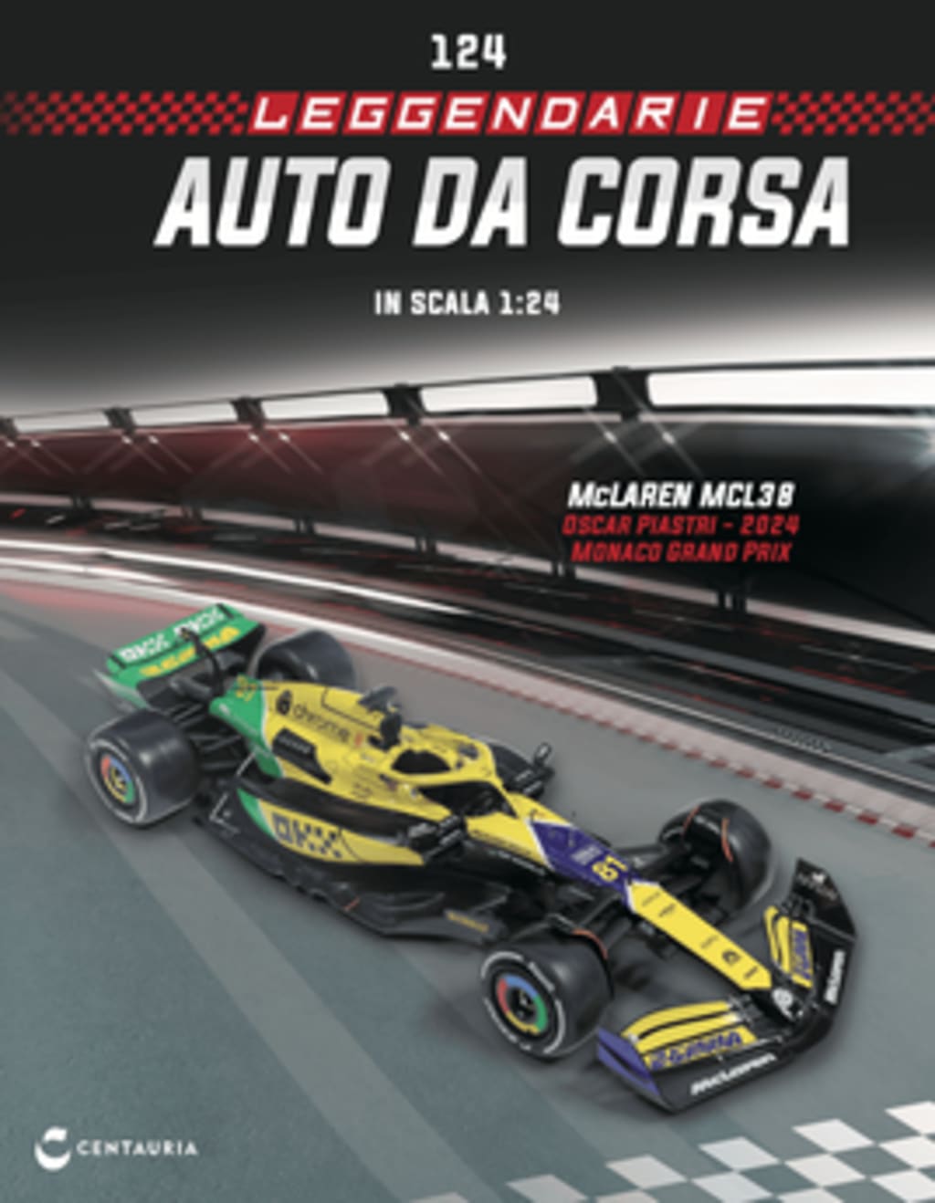 McLAREN MCL38 - Oscar Piastri - 2024 - Monaco Grand Prix — Uscita 124