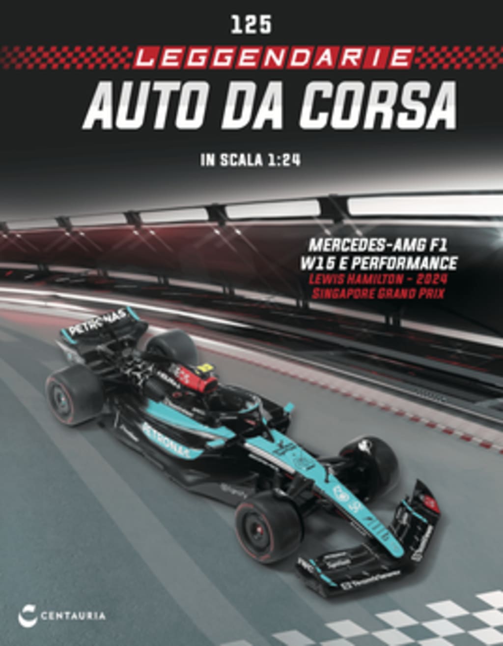 MERCEDES-AMG F1 W15 E PERFORMANCE - Lewis Hamilton - 2024 - Singapore Grand Prix — Uscita 125