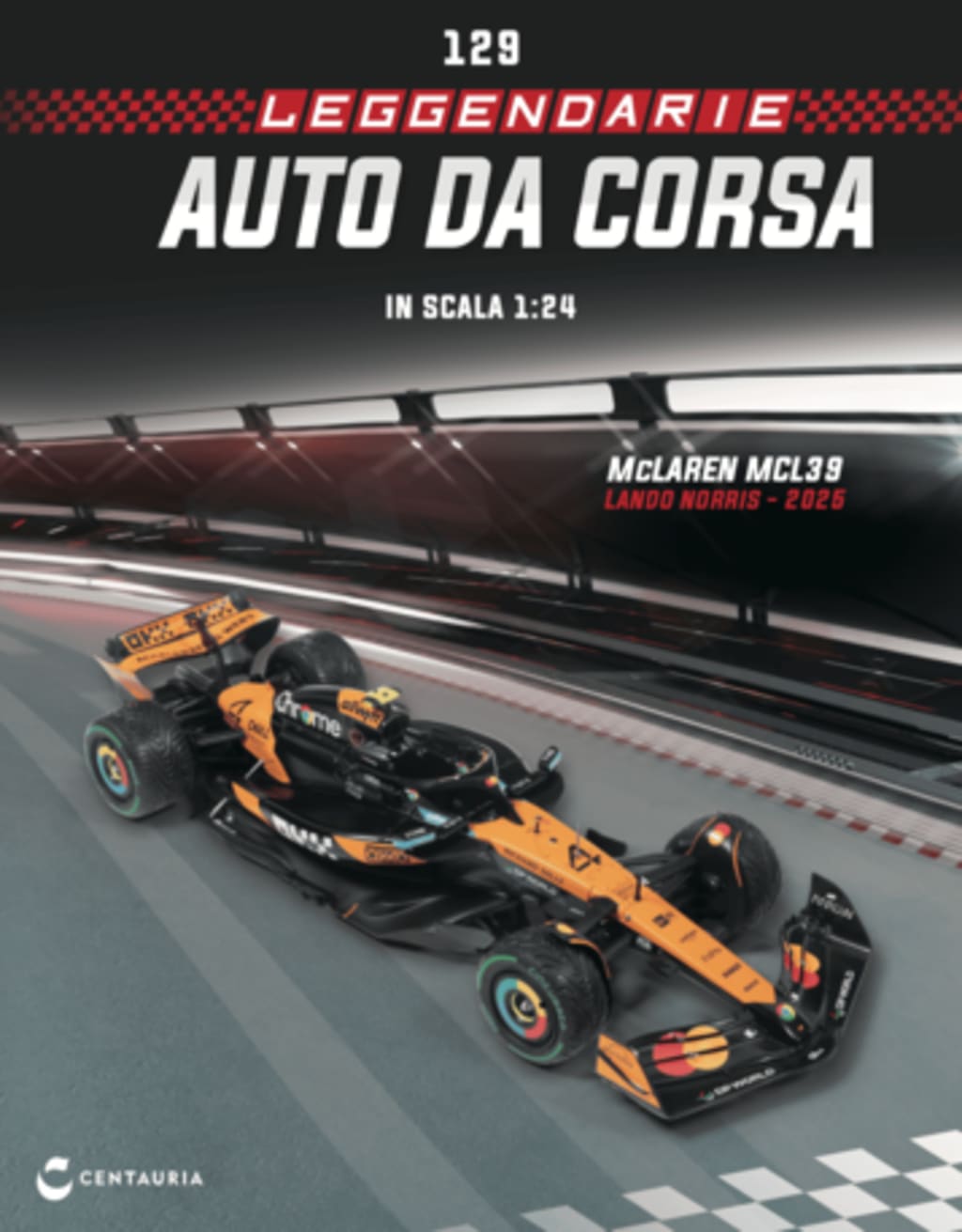 McLAREN MCL39 - Lando Norris - 2025 — Uscita 129