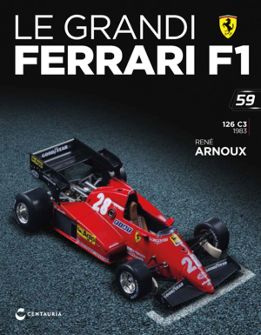 Ferrari 126 C3 - René  Arnoux - 1983 — Uscita 59