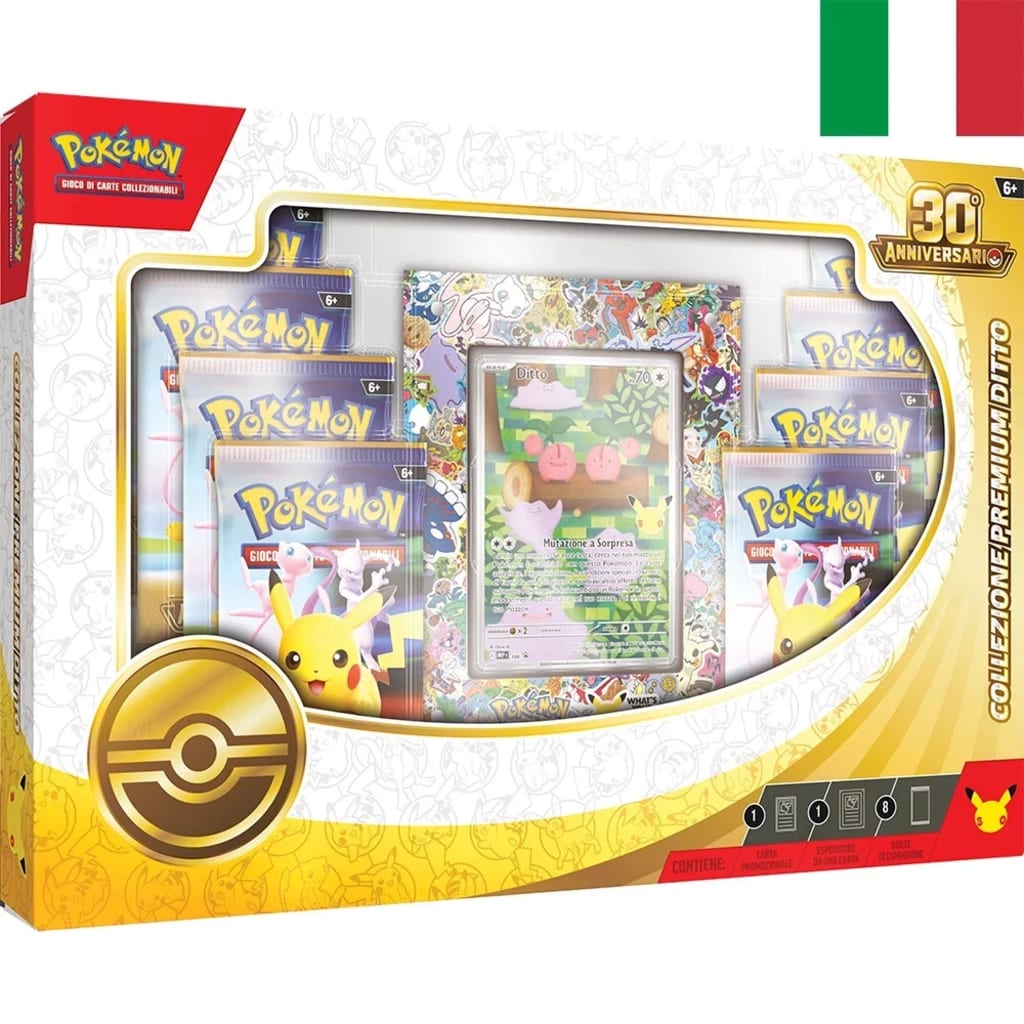 Collezione Premium Ditto Pokémon TCG 30° Anniversario