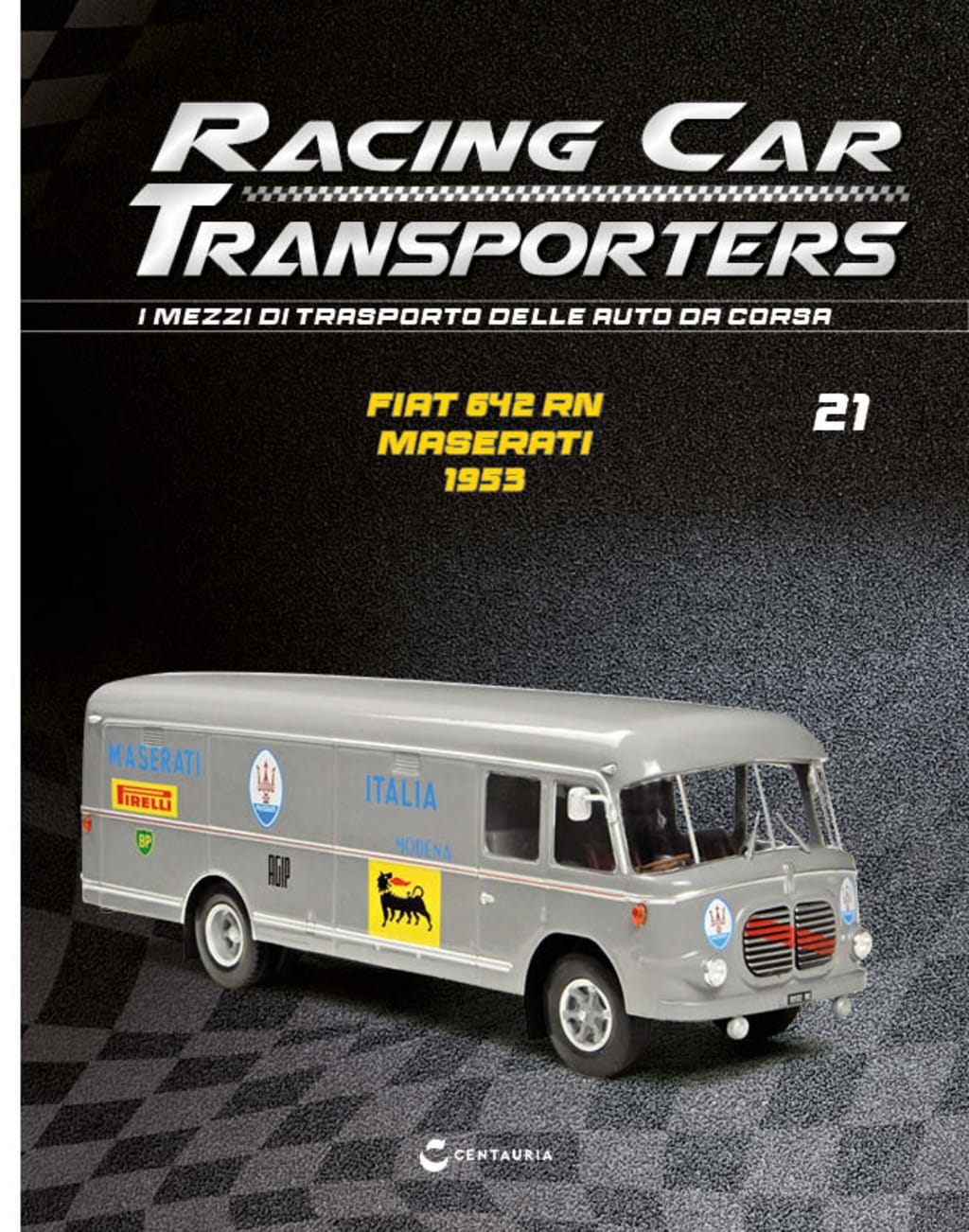 Modellino Fiat 642 RN Maserati Transporter 1953 - Racing Car Transporters N.21 FIAT scala 1-43