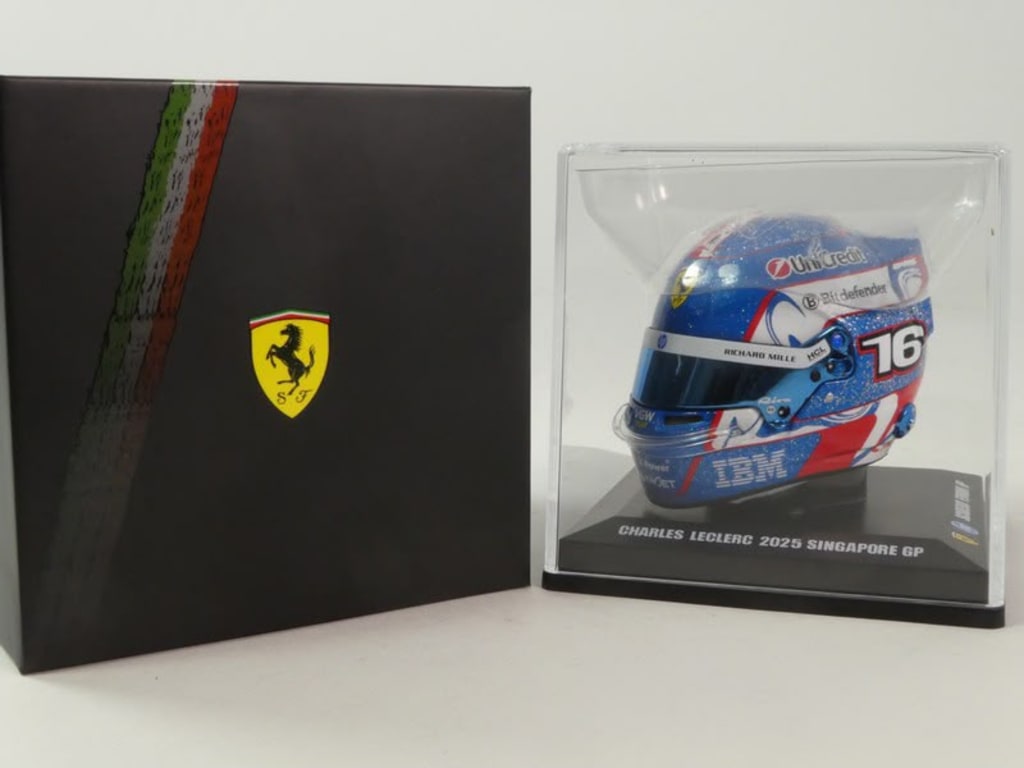 CASCO Formula 1 Charles Leclerc 2025 Singapore GP Ferrari LOOKSMART FERRARI