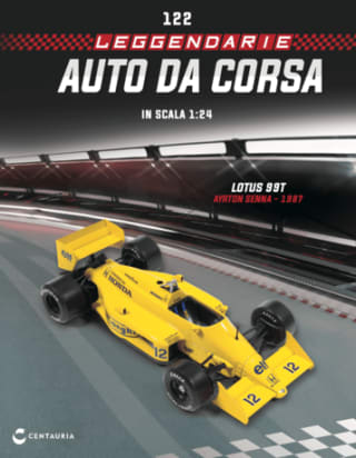 leggendarie auto da corsa uscita 122 preordine LOTUS 99T - Ayrton Senna 