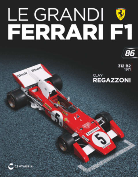 Ferrari 312 B2 1971 Clay Regazzoni - Le Grandi Ferrari F1 Ed. Centauria