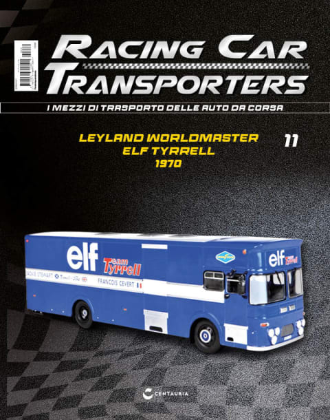 Modellino Leyland Worldmaster Elf Tyrrell Transporter 1970 (Centauria)