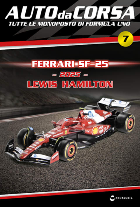 Ferrari SF-25 2025 Lewis Hamilton - Auto da Corsa n.7