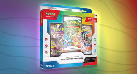 Pokémon TCG Collezione Illustrazione Serie 3 - Primi Compagni d'Avventura