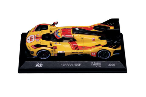 Ferrari 499P AF Corse #83 24h Le Mans 2025 – R. Kubica CENTAURIA