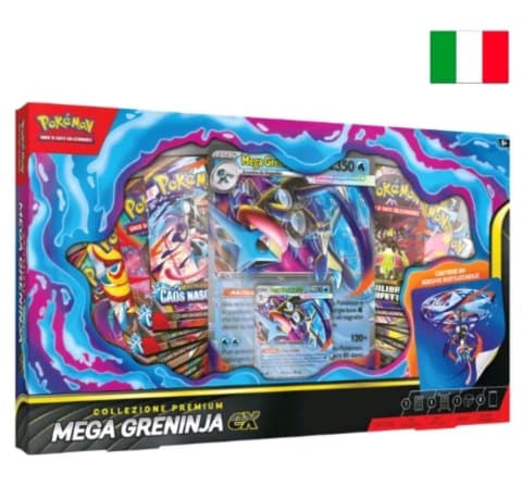 Collezione Premium Mega Greninja-EX Pokémon TCG Italiano