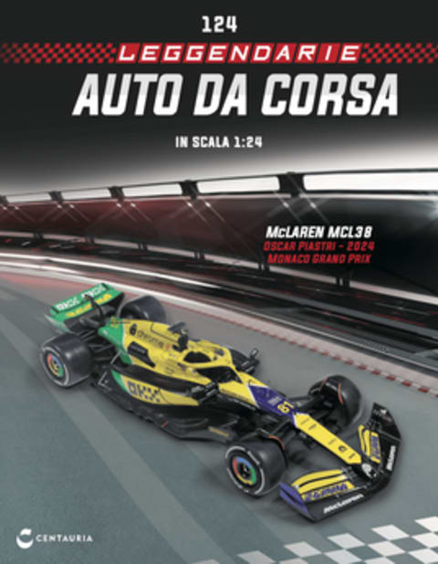 Leggendarie Auto da Corsa - McLaren MCL38 Oscar Piastri Monaco 2024