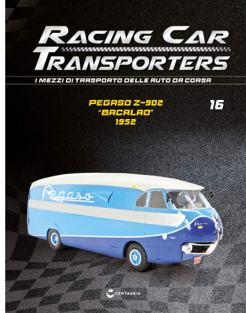 Racing car trasporter uscita 16 Modellino Pegaso Z-902 "Bacalao" Trasportatore Auto da Corsa 1952