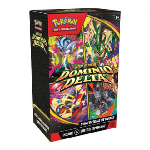 Pokémon TCG: Megaevoluzione Dominio Delta - Confezione 6 Buste Espansione
