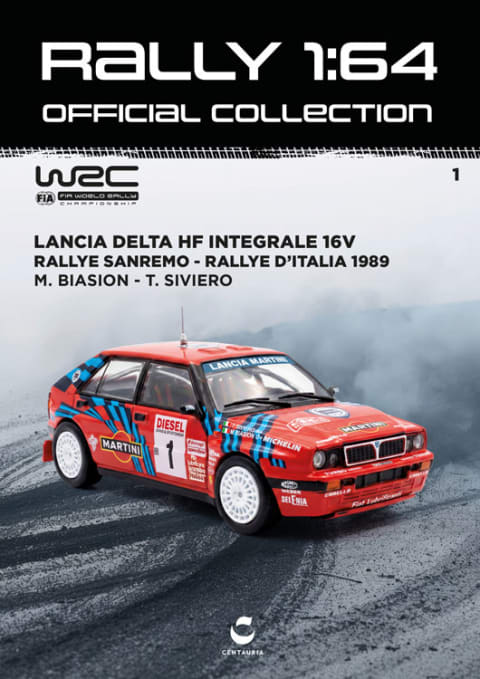 Lancia Delta HF Integrale 16V Rallye Sanremo 1989 M. Biasion 1:64