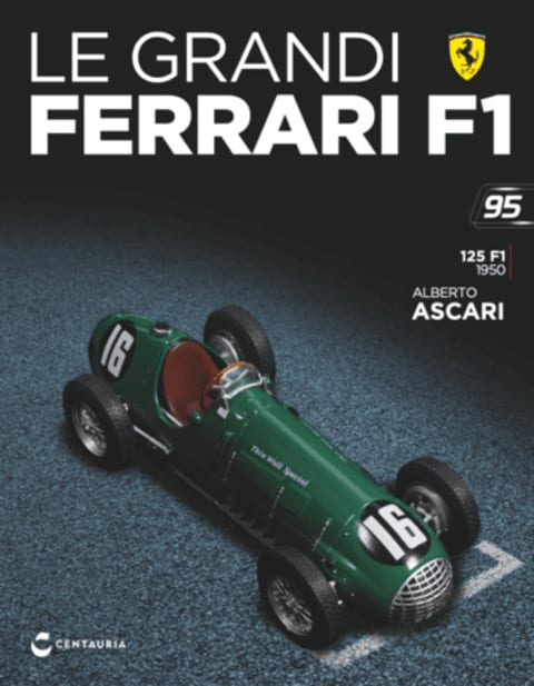 Ferrari 125 F1 1950 Alberto Ascari - Le Grandi Ferrari F1 (N.95)