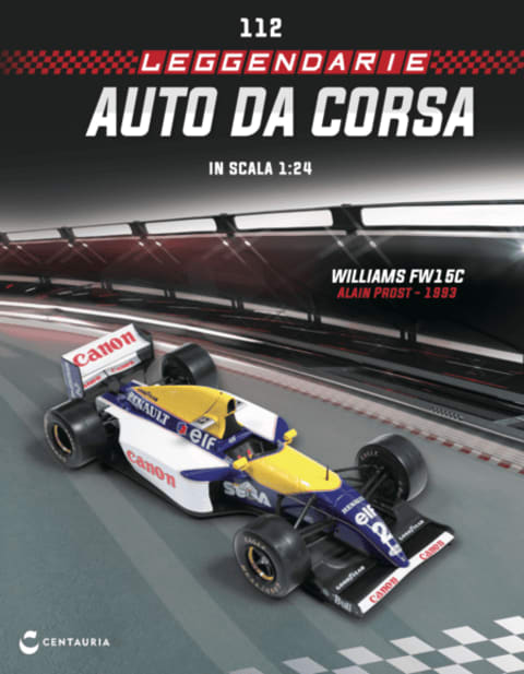 WILLIAMS FW15C - Alain Prost - 1993 — Uscita 112