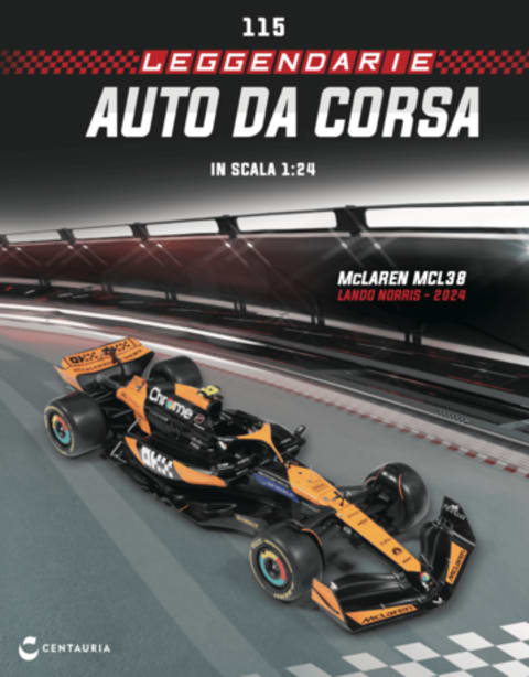 McLAREN MCL38 - Lando Norris - 2024 — Uscita 115