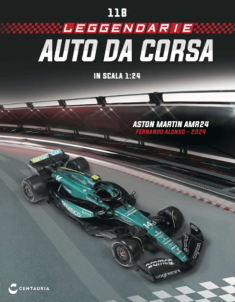 ASTON MARTIN AMR24 - Fernando Alonso - 2024 — Uscita 118