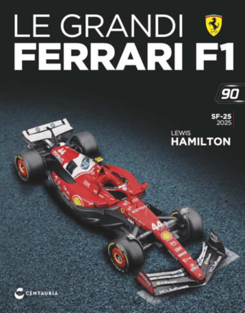 Ferrari SF-25 - 2025 - Lewis Hamilton — Uscita 90