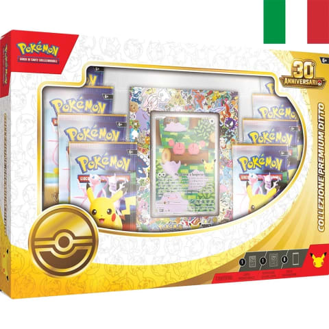 Collezione Premium Ditto Pokémon TCG 30° Anniversario