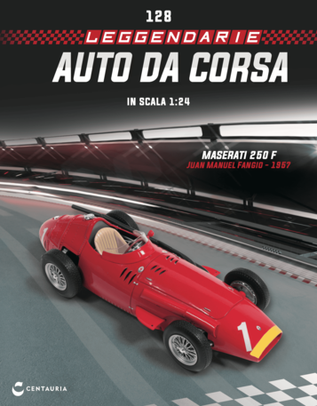 Maserati 250 F Juan Manuel Fangio 1957 - Leggendarie Auto da Corsa 1:24 Centauria uscita 128