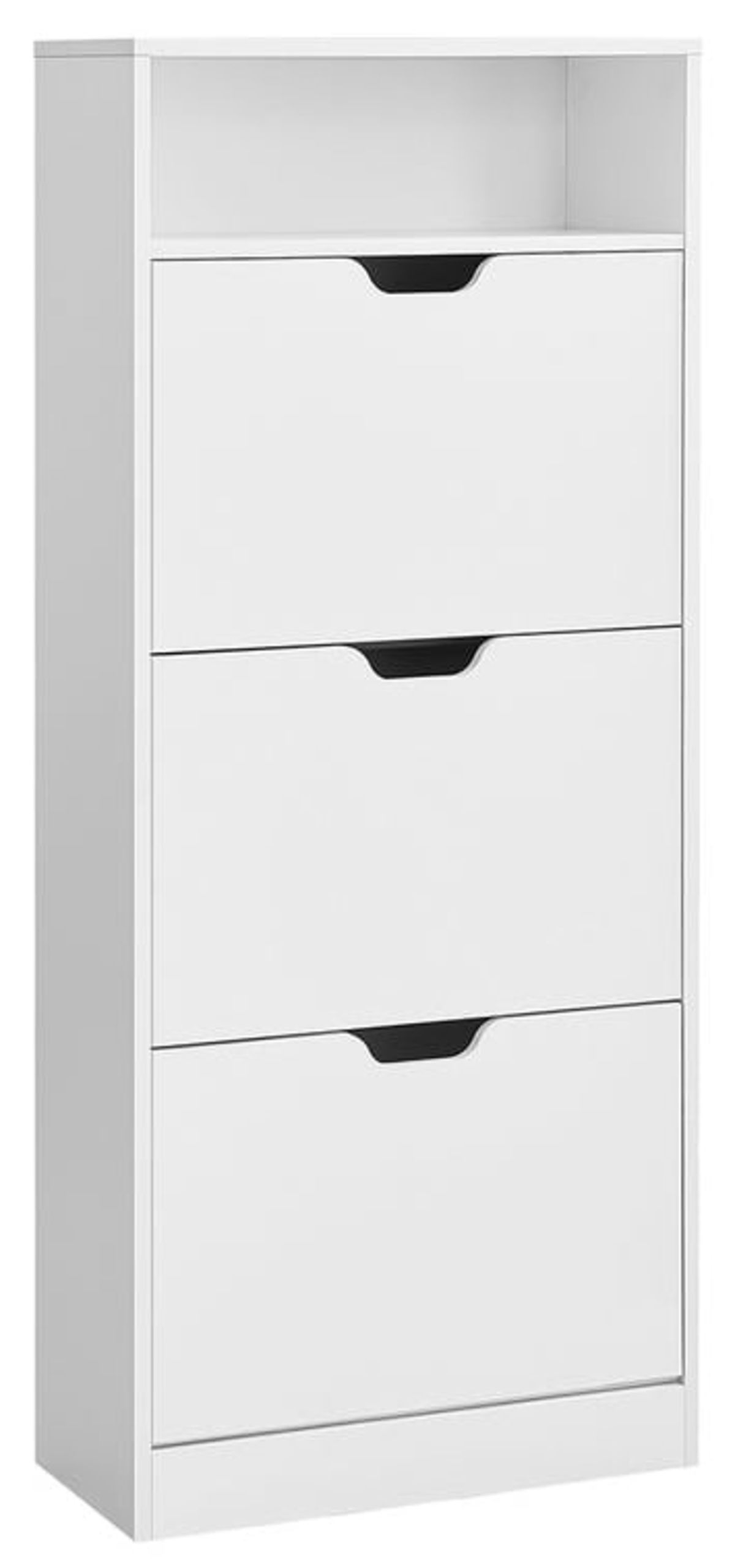 Meuble à Chaussures Entrée 130cm Blanc