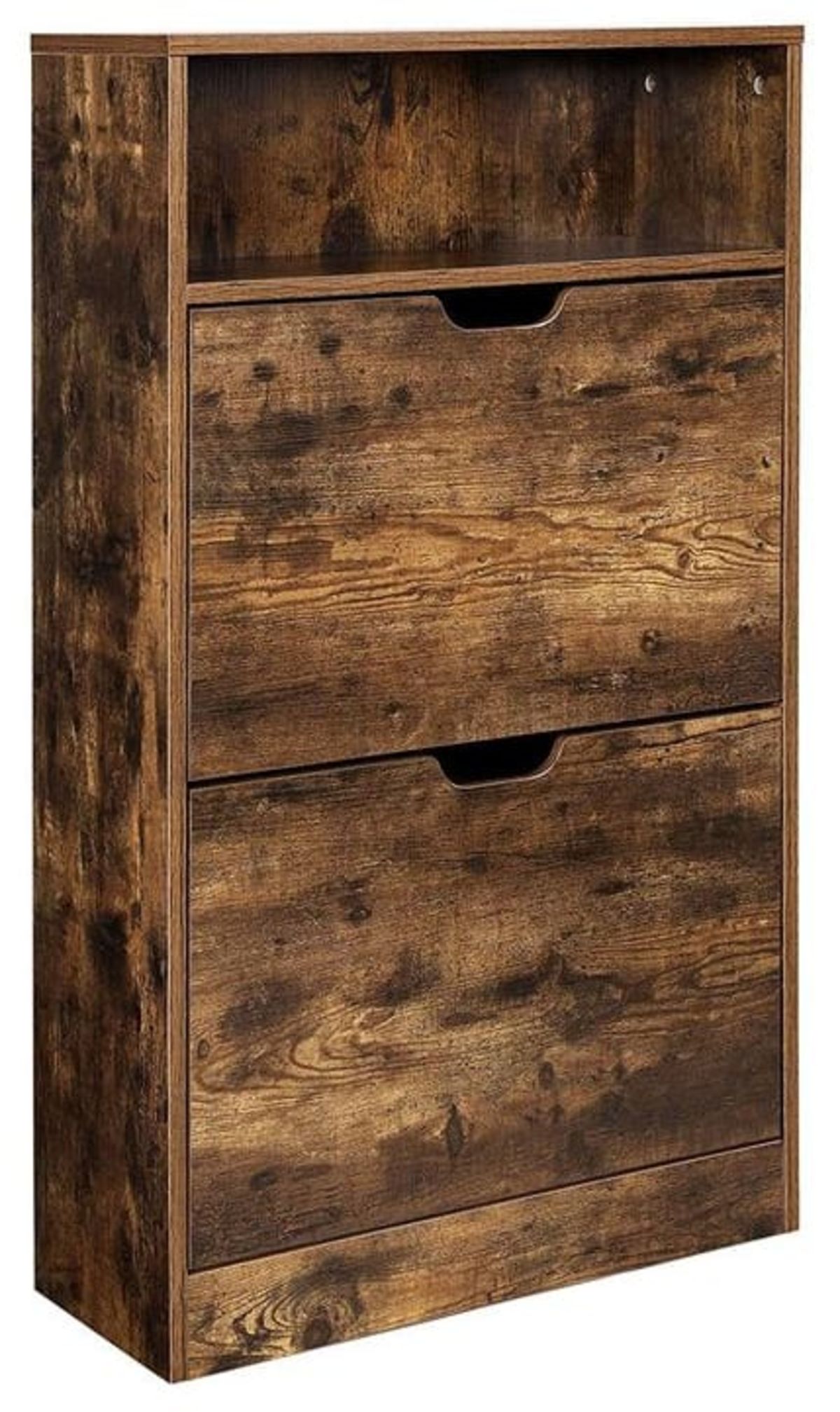 Meuble à Chaussures Entrée 102cm Rustique