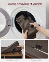 Banc à Chaussures 12 Paires Rustique - lavage et entretien