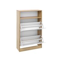 Meuble à Chaussures Style Scandinave 2 Portes 