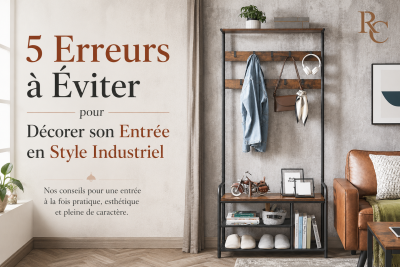 5 Erreurs à Éviter pour Décorer son Entrée en Style Industriel